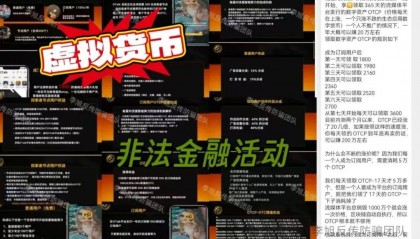 高额回报稳赚不赔？诈骗！警惕这13个项目，涉嫌虚拟币骗局、传销