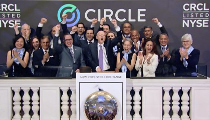 虚拟稳定币Circle登陆纽交所 首日收涨近170%
