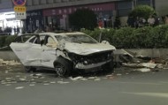 河南信阳发生交通事故，涉事车辆严重受损，警方：确有此事