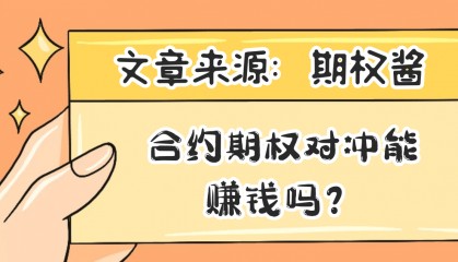 合约期权对冲能赚钱吗？