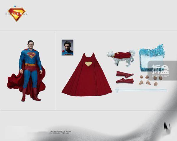 预售 INART 超人2025 超人 1/6 收藏级可动人偶 拆盒网