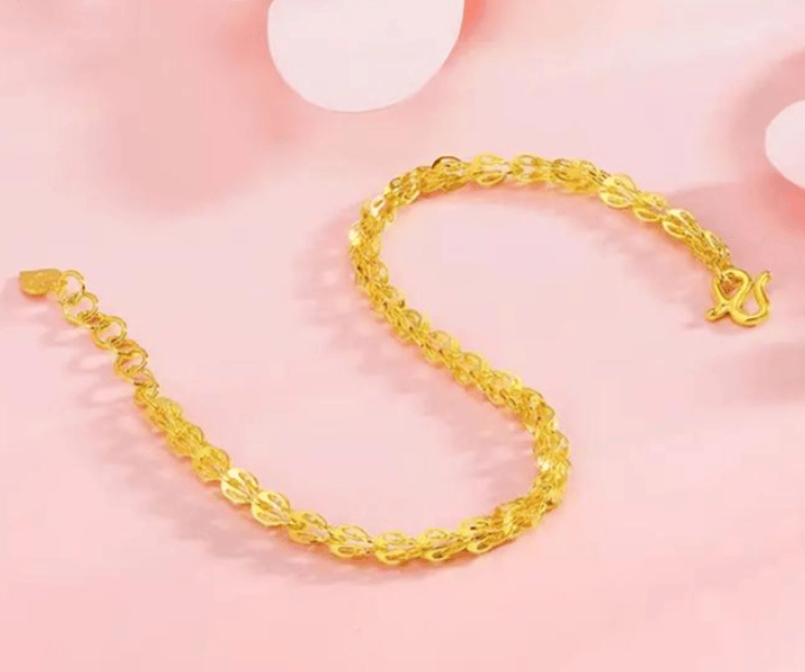 红双囍金楼推荐3款简约精致黄金小戒指