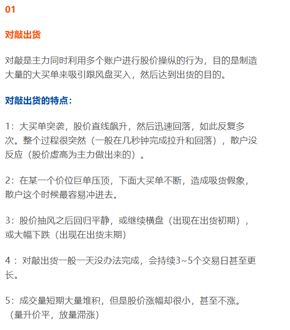 庄家屡屡得逞的出货手法！