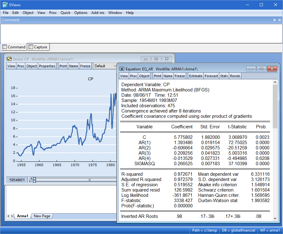 EViews —预测分析计量软件