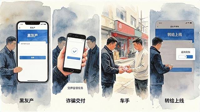 交押金领任务 当“车手”赚差价 这伙虚拟币诈骗“二道贩”栽了